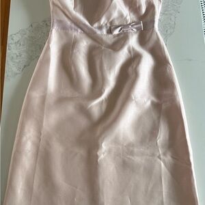 J. Crew Petal Pink 100% silk midi dress size 6
